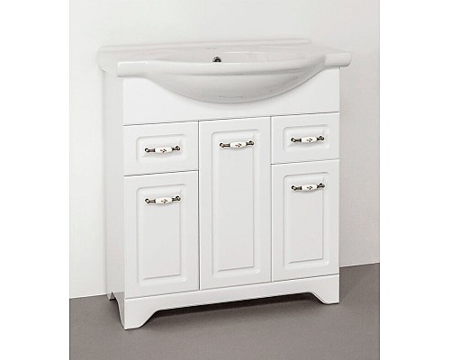 Тумба под раковину Style Line Олеандр-2 75 ЛС-00000048 белая