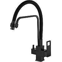 Смеситель для кухни Haiba HB76615-7 Черный матовый