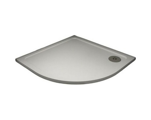 Душевой поддон из искусственного камня Veconi Tezeo 90x90 Белый