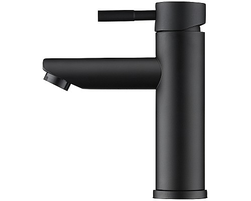 Смеситель для раковины Orange Steel M99-021b Черный матовый