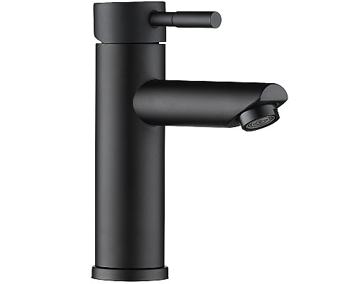Смеситель для раковины Orange Steel M99-021b Черный матовый