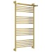 Полотенцесушитель водяной 1200х600 золотой Сунержа Богема с полкой+ 03-0223-1260