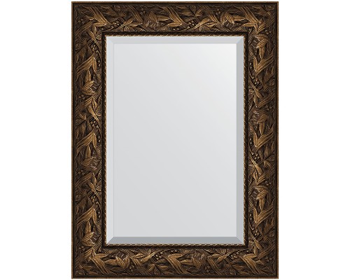 Зеркало Evoform Exclusive 79х59 BY 3391 с фацетом в багетной раме - Византия бронза 99 мм