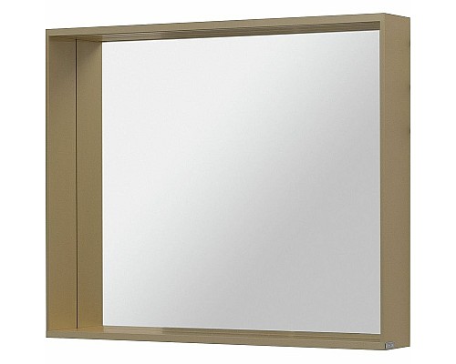 Зеркало Allen Brau Reality 90 1.32019.03 с подсветкой Латунь браш с сенсорным выключателем