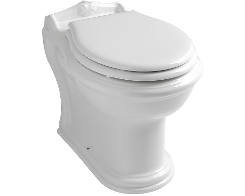 Унитаз Azzurra Jubilaeum JUVCTP000000BI/(JUB110/P bi) приставной без сиденья