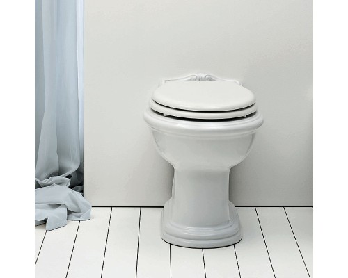 Унитаз Azzurra Jubilaeum JUVCTP000000BI/(JUB110/P bi) приставной без сиденья