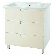 Тумба под раковину Bellezza Пегас 80 4630413140077 Бежевая