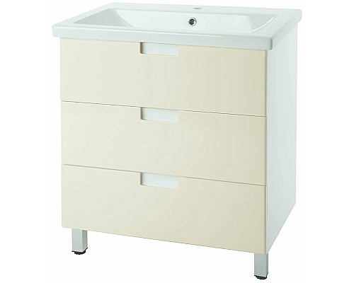 Тумба под раковину Bellezza Пегас 80 4630413140077 Бежевая