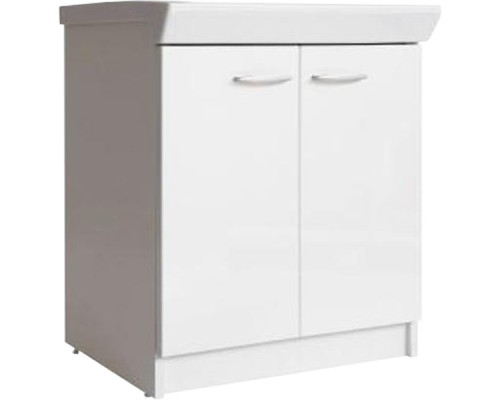 Тумба под хозяйственную раковину Hatria Complementi 60x51x88 Белая