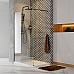 Душевая перегородка WasserKRAFT Abens 90 20W39 профиль Черный стекло прозрачное
