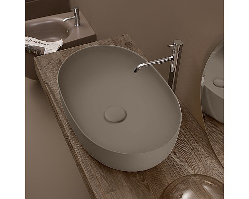 Раковина-чаша Kerasan Nolita 60 534381 Nocciola matt