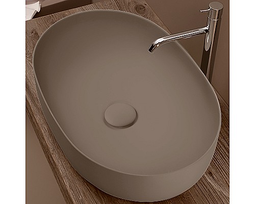 Раковина-чаша Kerasan Nolita 60 534381 Nocciola matt