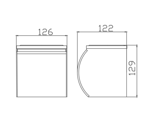 Держатель туалетной бумаги Haiba HB502 с крышкой Хром
