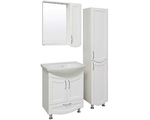 Тумба под раковину Runo Неаполь 65 00-00001033 Белая