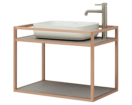 Консоль под раковину Allen Brau Liberty 75 1.33001.60 Медь браш