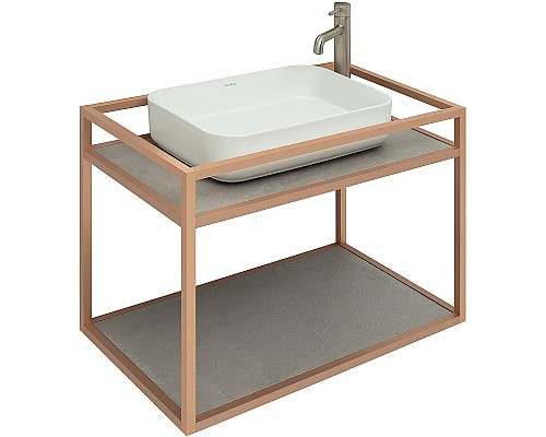 Консоль под раковину Allen Brau Liberty 75 1.33001.60 Медь браш