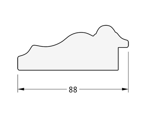 Зеркало Evoform Exclusive-G 121х96 BY 4362 с гравировкой в багетной раме - Римское серебро 88 мм