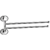 Полотенцедержатель Haiba HB1912 поворотный Хром