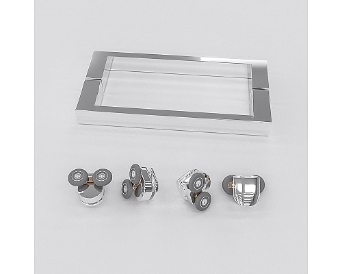 Душевой уголок RGW Classic CL-48 120x100 32094802-011 профиль Хром стекло прозрачное