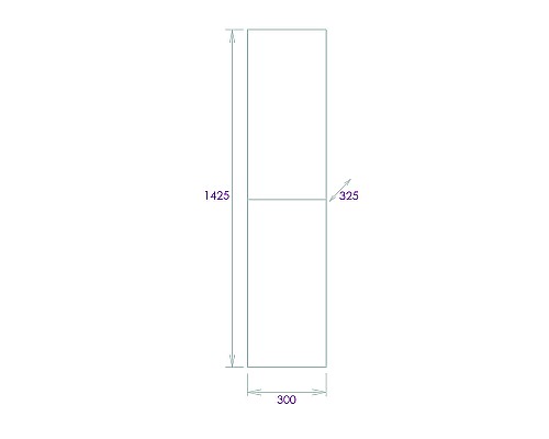 Шкаф пенал Onika Марбл 30.10 403076 подвесной Мрамор Камень бетонный