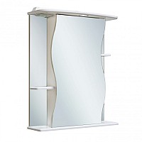 Зеркальный шкаф Runo Лилия 55 00000000028