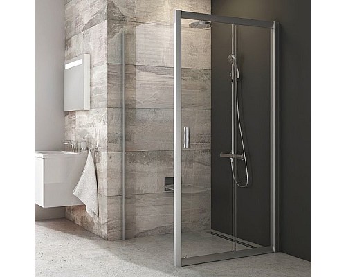 Неподвижная стенка Ravak Blix 9BH40100Z1 80 белый прозрачный