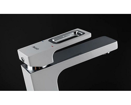 Смеситель для раковины Gappo G17-8 G1017-8 Белый Хром Смеситель для раковины Gappo G17-8 G1017-8 Белый Хром