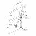 Однорычажный смеситель для раковины Kludi Ameo 410250575