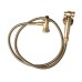 Смеситель с гигиеническим душем и держателем Bronze de Luxe Windsor
