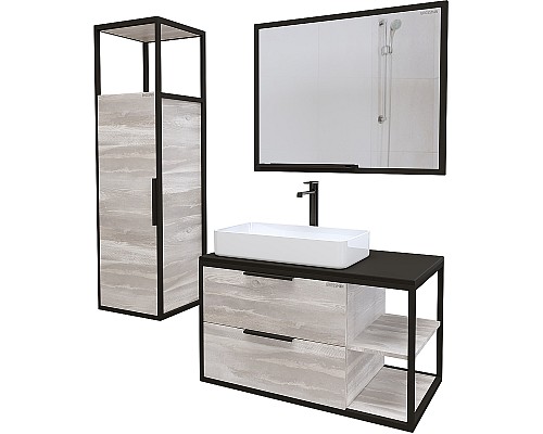 Шкаф пенал Grossman Лофт 40 304002 подвесной Шанико