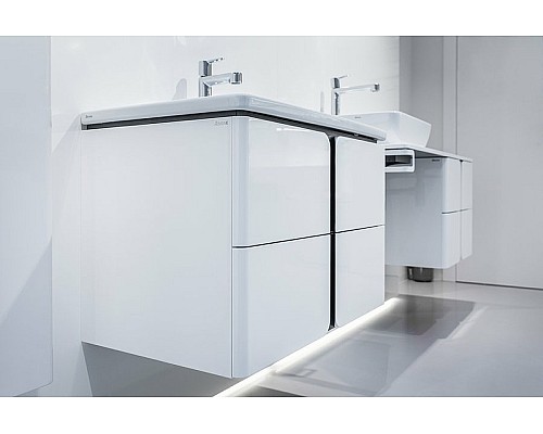 Тумба под раковину Ravak SD Balance 80 X000001369 подвесная Белая Графит Тумба под раковину Ravak SD Balance 80 X000001369 подвесная Белая Графит