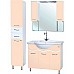 Зеркало со шкафом Bellezza Мари 105 4612918000223 с подсветкой Бежевое