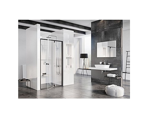 Душевая дверь Ravak Pivot 03GG0300Z1 120 чёрный прозрачный