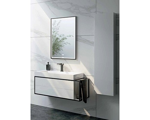 Тумба под раковину Clarberg Logic 80 L LOG0108L подвесная Белая