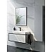 Тумба под раковину Clarberg Logic 80 L LOG0108L подвесная Белая