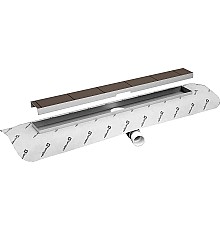 Душевой лоток Radaway RadаDrain 105 5L105A/5R105B с решеткой под плитку Basic