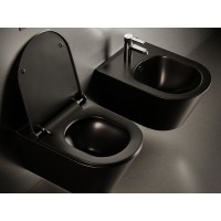 Биде подвесной, Boheme Avva Черный матовый