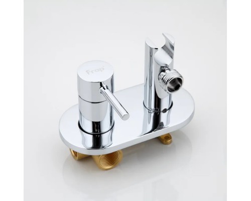 Гигиенический душ со смесителем Frap F7505 Хром