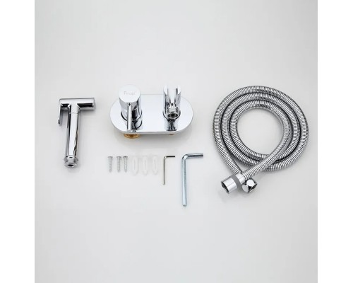 Гигиенический душ со смесителем Frap F7505 Хром