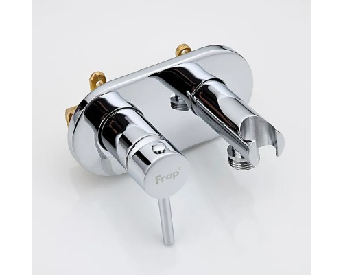 Гигиенический душ со смесителем Frap F7505 Хром