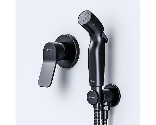 Гигиенический душ со смесителем AM.PM X-Joy F40H85A22 Черный
