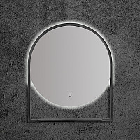 Зеркало Armadi Art Vallessi 80 антрацит, 550/2 с подсветкой