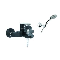 Смеситель для ванны Fiore Kevon Chic 81BX8150 хром черный