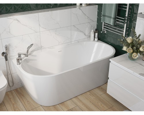 Смеситель на борт ванны Cersanit Moduo 64100 Хром