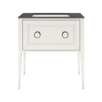 Тумба под раковину Kerama Marazzi PLAZA Classic Neo напольная с ящиком 80, белая матовая