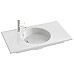 Раковина Jacob Delafon Odeon Rive Gauche 90 EXAV112-Z-00 Белая