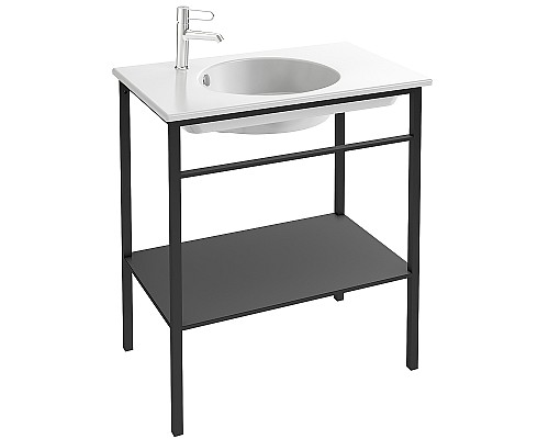 Раковина Jacob Delafon Odeon Rive Gauche 90 EXAV112-Z-00 Белая