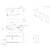Раковина из искусственного камня NSBath матовая