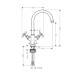 Смеситель для раковины Hansgrohe AXOR бронза