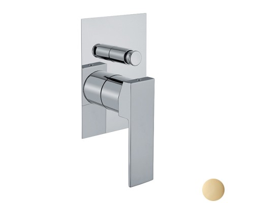 Смеситель для душа Webert Pegaso PE860101010, золото